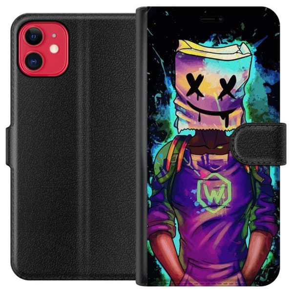 Kompatibel Tegnebogsetui til Apple iPhone 11 Fortnite