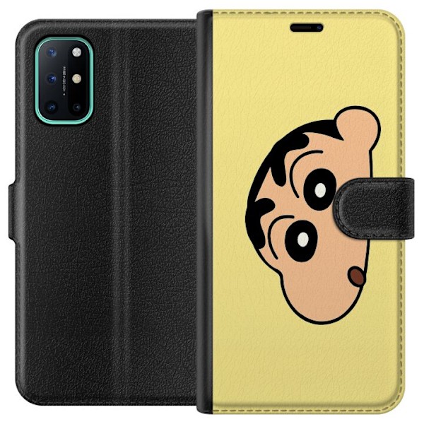 OnePlus 8T Tegnebogsetui Peeking Shinchan