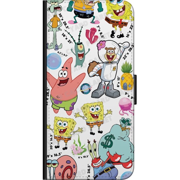 Motorola Moto G9 Play Tegnebogsetui SpongeBob SquarePants