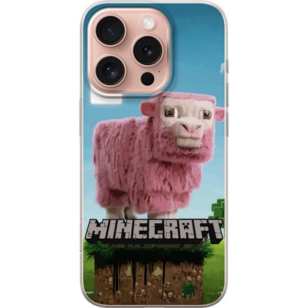 Apple iPhone 16 Pro Läpinäkyvä kuori A Minecraft Movie