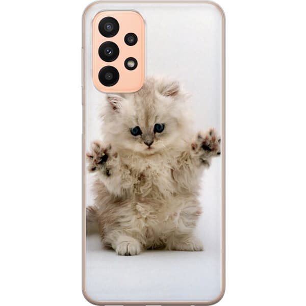 Kompatibelt Mobildeksel til Samsung Galaxy A23 Katt