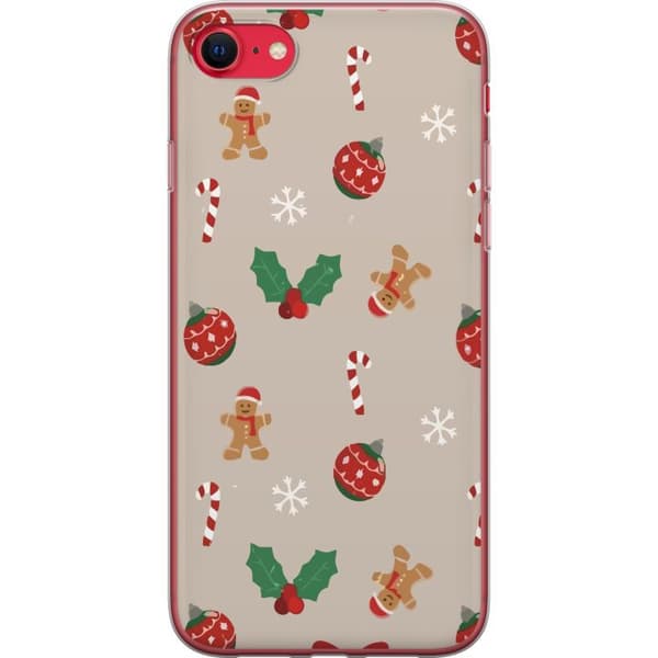 Kompatibelt Mobilskal till Apple iPhone SE (2022) Christmas