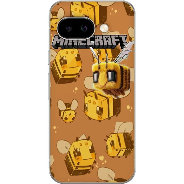 Google Pixel 9a Läpinäkyvä kuori Minecraft Bi