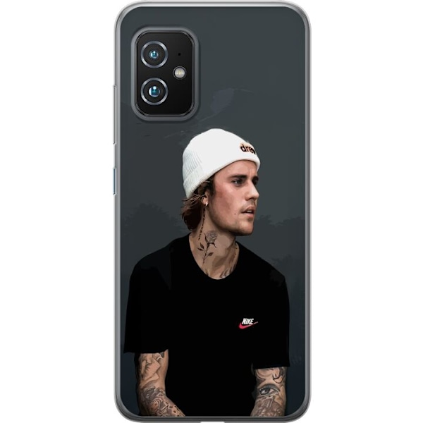 Asus Zenfone 8 Gjennomsiktig deksel Justin Bieber