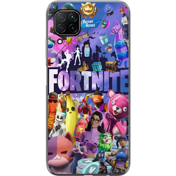 Huawei P40 lite Läpinäkyvä kuori Fortnite Hahmot Peliteema Ikonit Peli Suunnittelu Suosittu Taistelurojalainen Lapset Pelihahmojen Teema