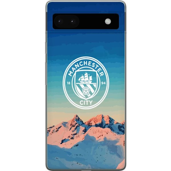 Google Pixel 6a Gjennomsiktig deksel Manchester City