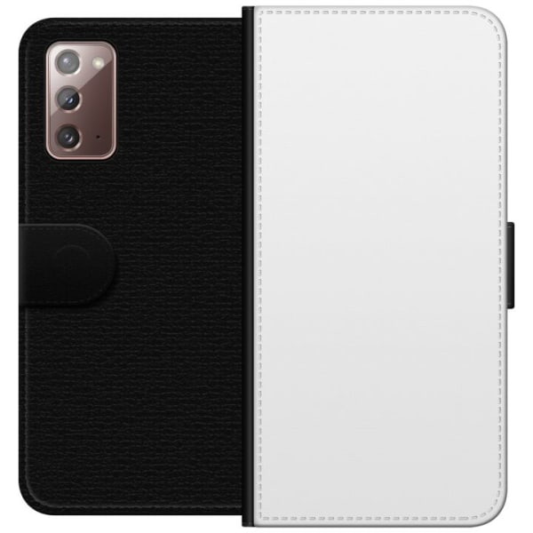 Samsung Galaxy Note20 Musta Kotelo PU