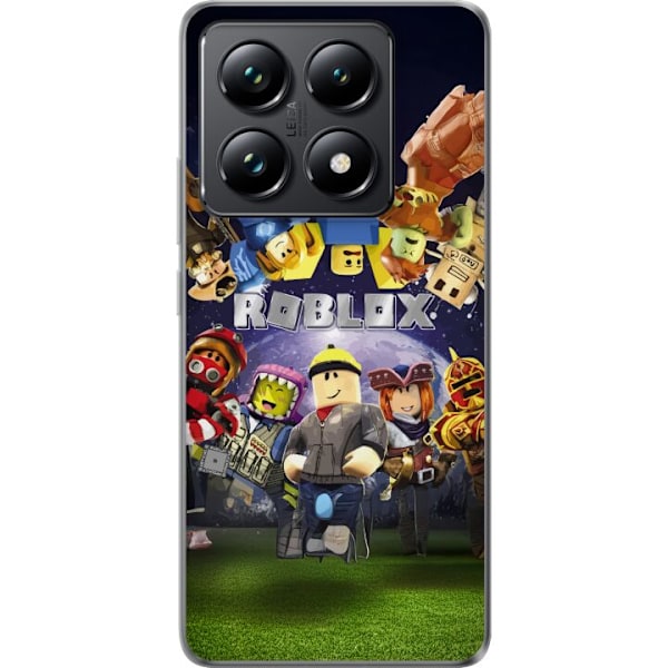Xiaomi 14T Pro Gennemsigtig cover Roblox Verden - Gaming Eventyr for Børn og Unge