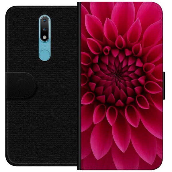 Nokia 2.4 Tegnebogsetui Rosecore
