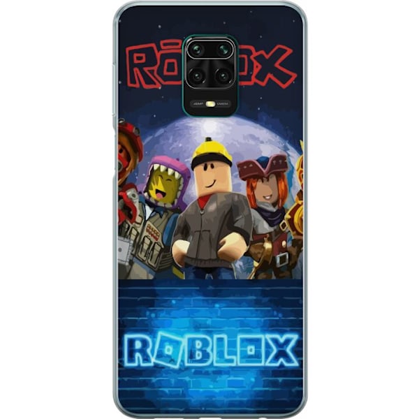 Xiaomi Redmi Note 9 Pro Läpinäkyvä kuori Roblox