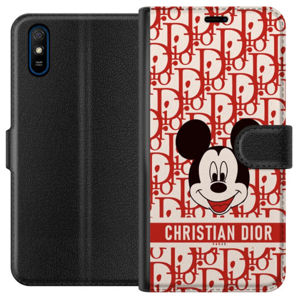 Xiaomi Redmi 9A Plånboksfodral Christian Mickey