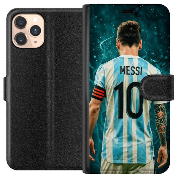 Apple iPhone 11 Pro Tegnebogsetui Messi