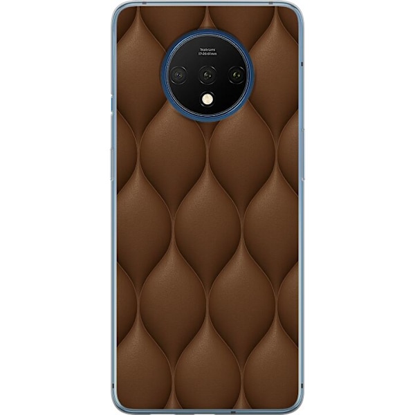 OnePlus 7T Genomskinligt Skal Cocoa Scales