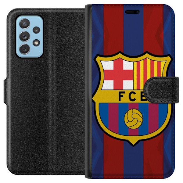 Samsung Galaxy A52 5G Tegnebogsetui FCB Barcelona