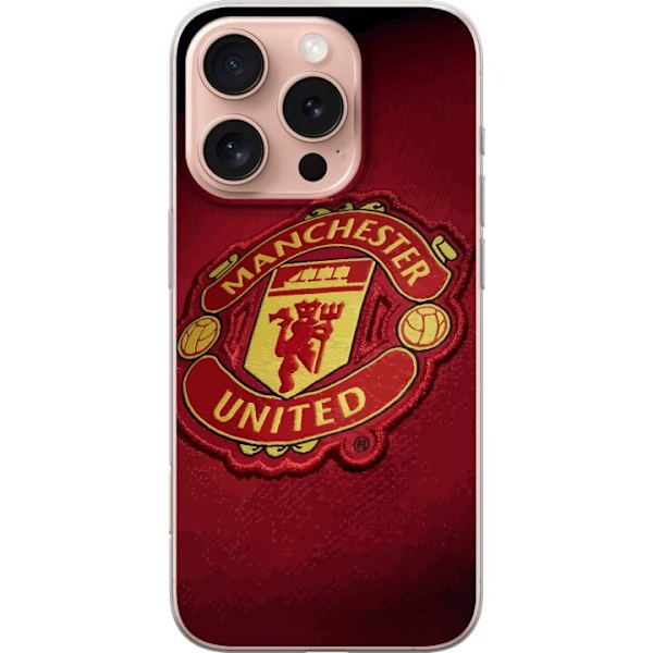 Apple iPhone 16 Pro Gjennomsiktig deksel Manchester United FC