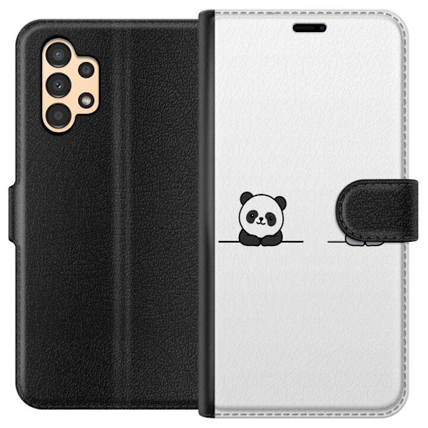 Samsung Galaxy A13 Lompakkokotelo Panda Koala