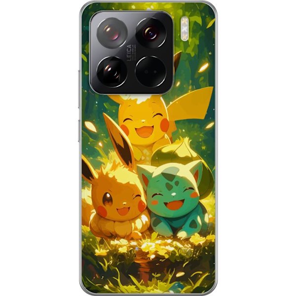 Xiaomi 15 Pro Genomskinligt Skal Pixelmonster spelstil – färgstark design för retroälskande gamers