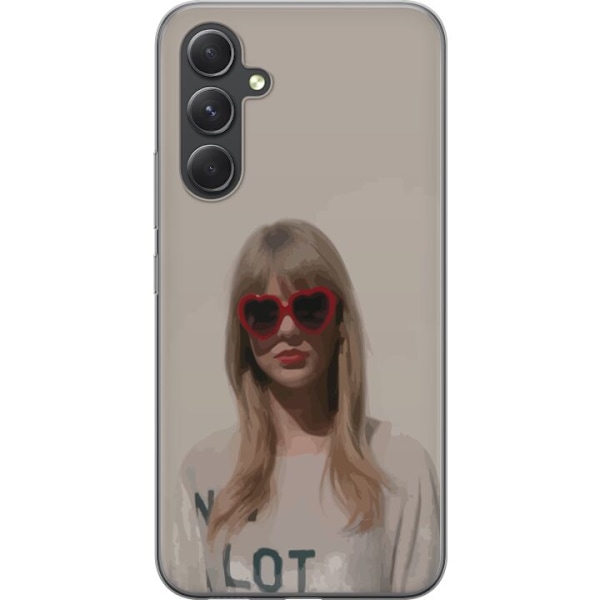 Samsung Galaxy S24 FE Gjennomsiktig deksel Taylor Swift