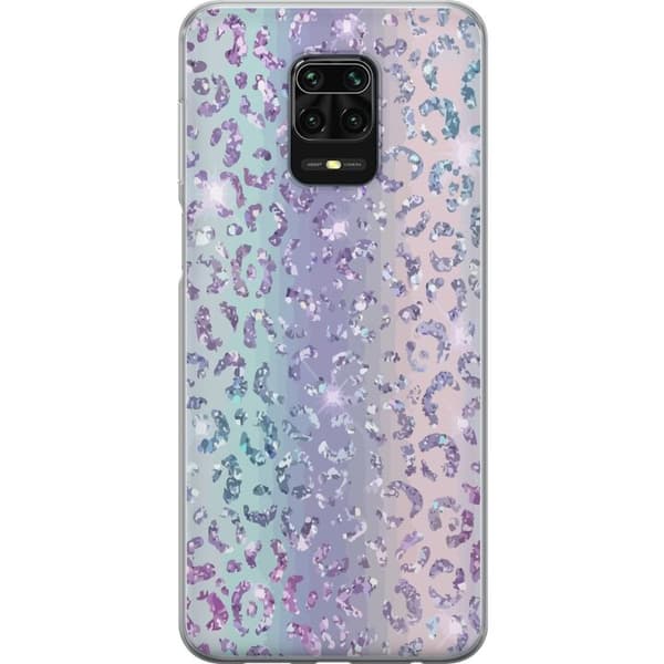 Yhteensopiva Puhelinkuori Xiaomi Redmi Note 9S Glitter Leopard