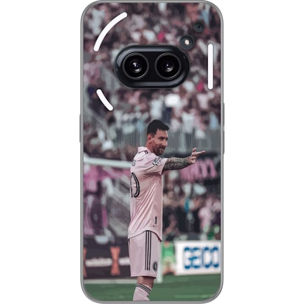 Nothing Phone (2a) Gjennomsiktig deksel Lionel Messi