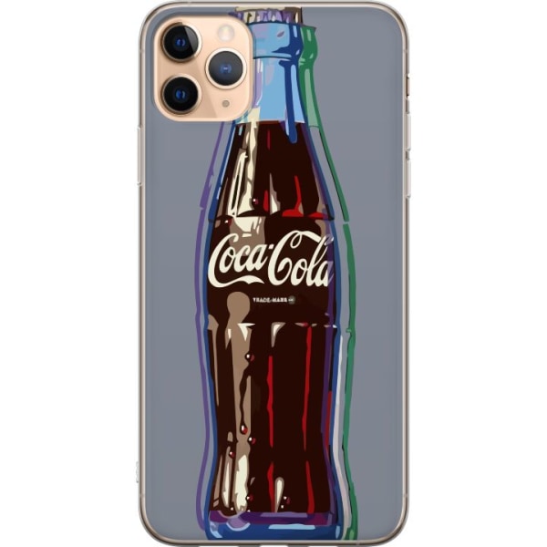 Apple iPhone 11 Pro Max Gennemsigtig cover Coca Cola