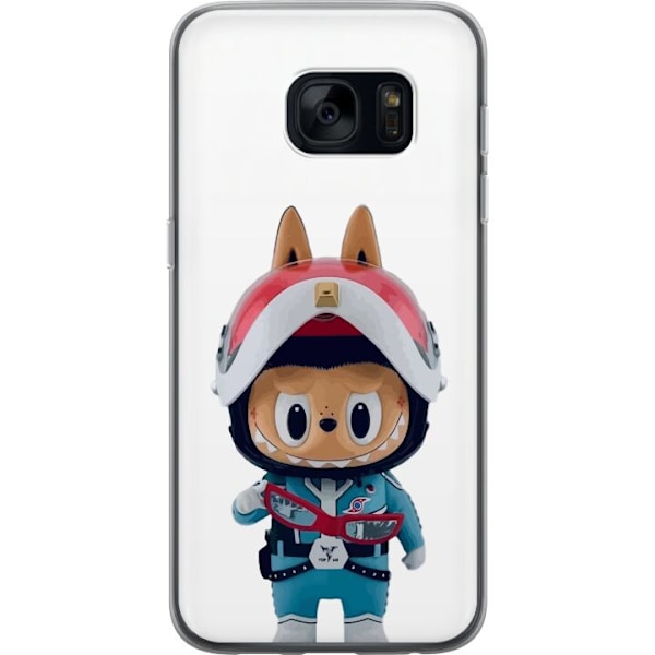 Samsung Galaxy S7 Läpinäkyvä kuori How2work Labubu hirviöt