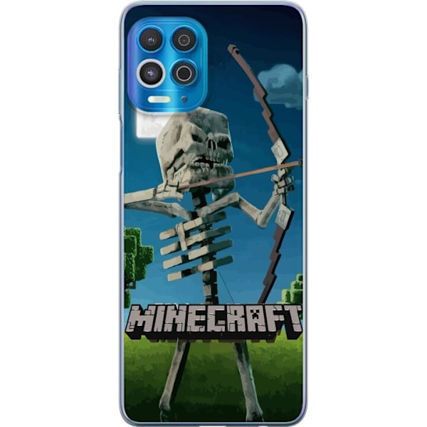 Motorola Edge S Genomskinligt Skal A Minecraft Movie
