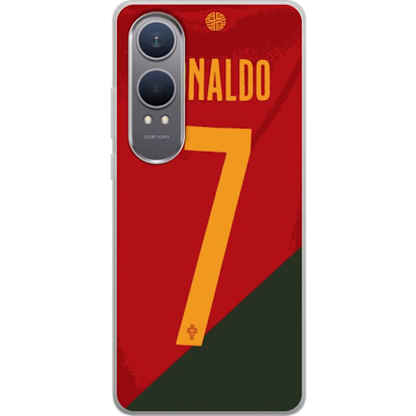 OnePlus Nord CE4 Lite Läpinäkyvä kuori Ronaldo