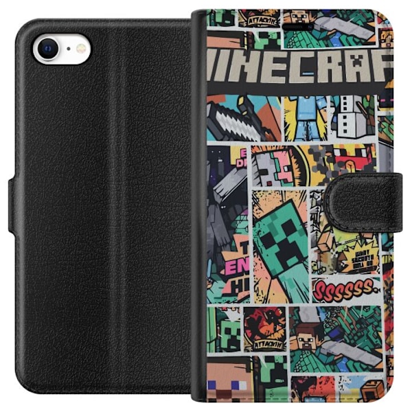 Apple iPhone 6s Plånboksfodral Minecraft Art