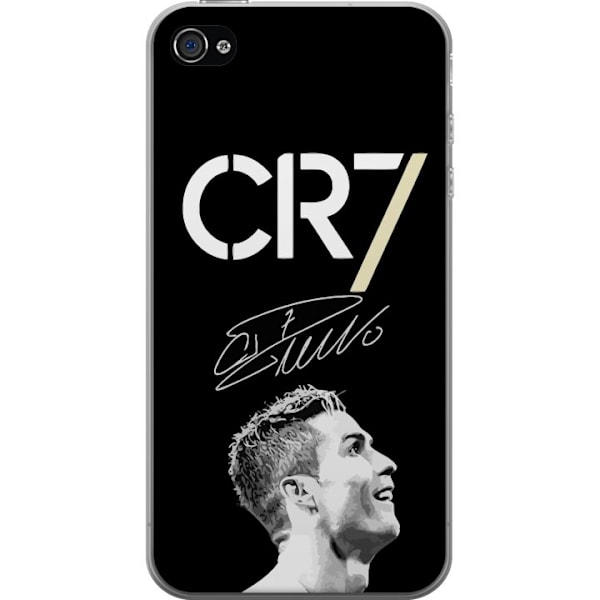 Apple iPhone 4s Gennemsigtig cover CR7 Ronaldo