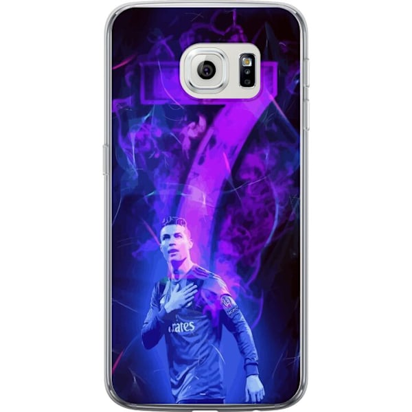 Samsung Galaxy S6 edge Genomskinligt Skal Ronaldo 7