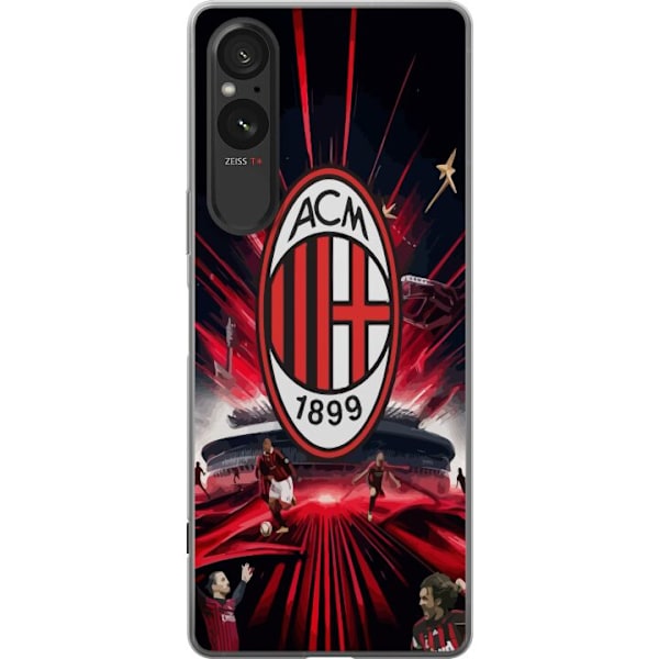 Sony Xperia 5 V Läpinäkyvä kuori AC Milan