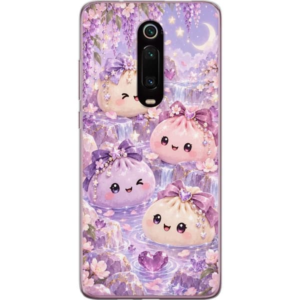 Kompatibelt Mobildeksel til Xiaomi Mi 9T Pro  Lavendelvenner lila
