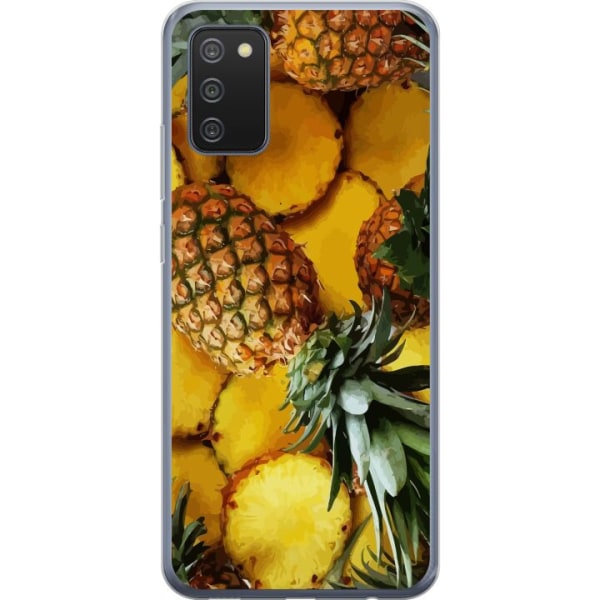 Samsung Galaxy A02s Gennemsigtig cover Tropisk Frugt