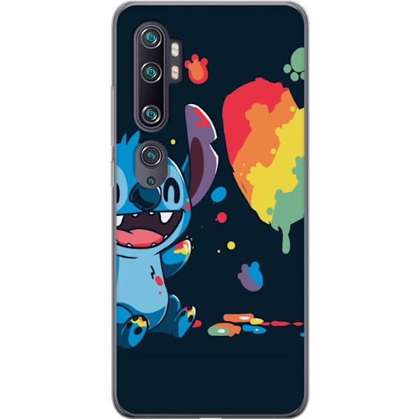 Xiaomi Mi Note 10 Gennemsigtig cover Stitch maler