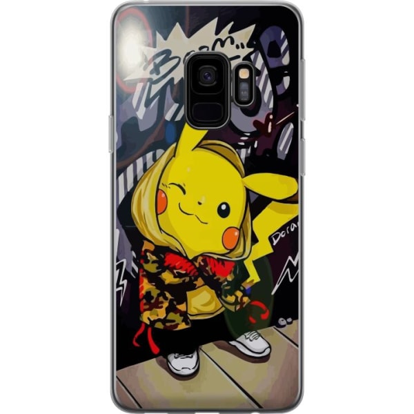 Samsung Galaxy S9 Läpinäkyvä kuori Pikachu