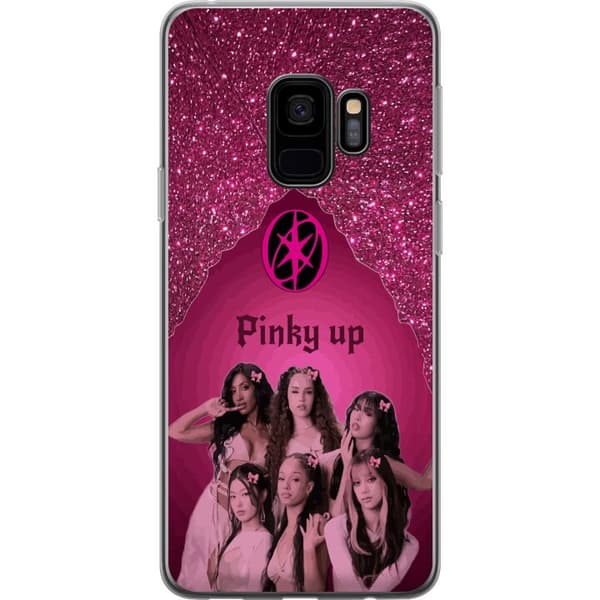 Kompatibelt Mobildeksel til Samsung Galaxy S9 KATSEYE Pinky Up rosa