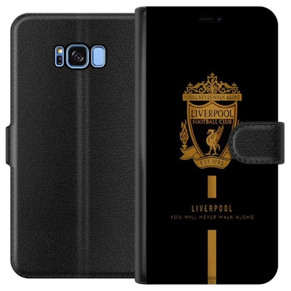 Kompatibelt Plånboksfodral till Samsung Galaxy S8 Liverpool