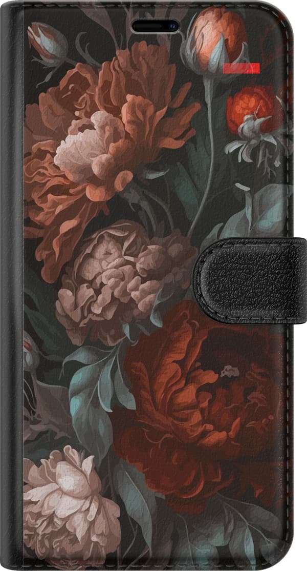Kompatibelt Plånboksfodral till Samsung Galaxy A16 5G Blommor