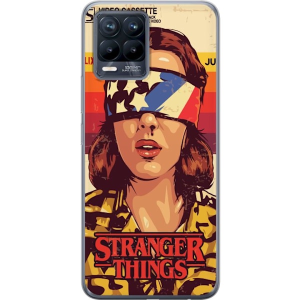 Realme 8 Genomskinligt Skal Stranger Things VHS