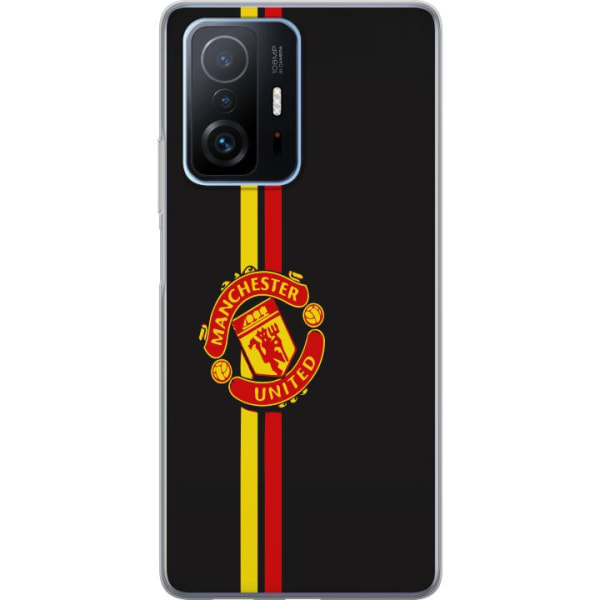 Xiaomi 11T Pro Gennemsigtig cover Manchester United F.C.