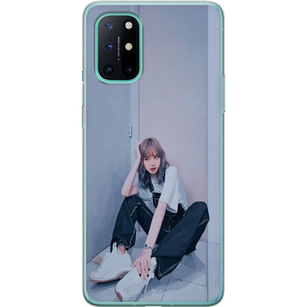 OnePlus 8T Läpinäkyvä kuori Lisa from Blackpink – K-pop S