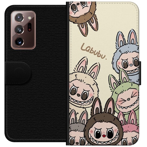 Samsung Galaxy Note20 Ultra Lompakkokotelo Labubu Pastel Colle