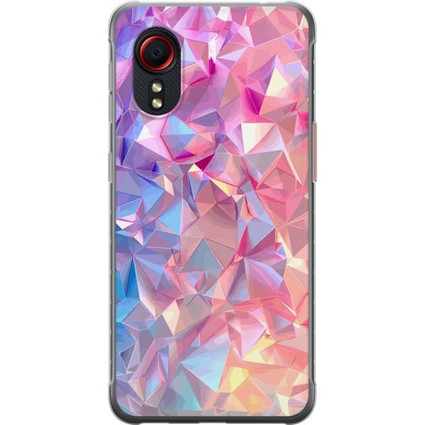 Samsung Galaxy Xcover 5 Genomskinligt Skal Dimensional Fantasi