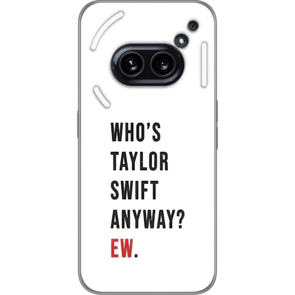 Nothing Phone (2a) Gjennomsiktig deksel Taylor Swift