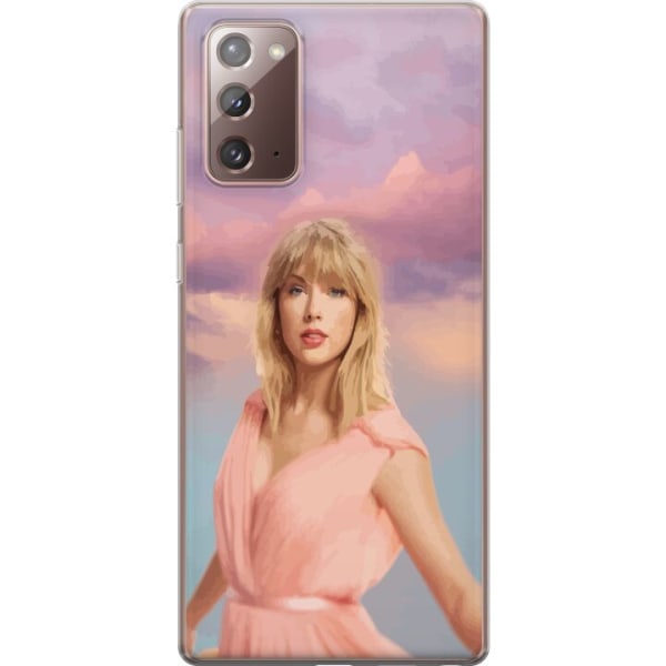 Samsung Galaxy Note20 Gjennomsiktig deksel Taylor Swift