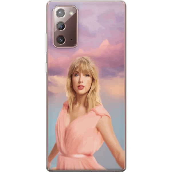 Samsung Galaxy Note20 Läpinäkyvä kuori Taylor Swift