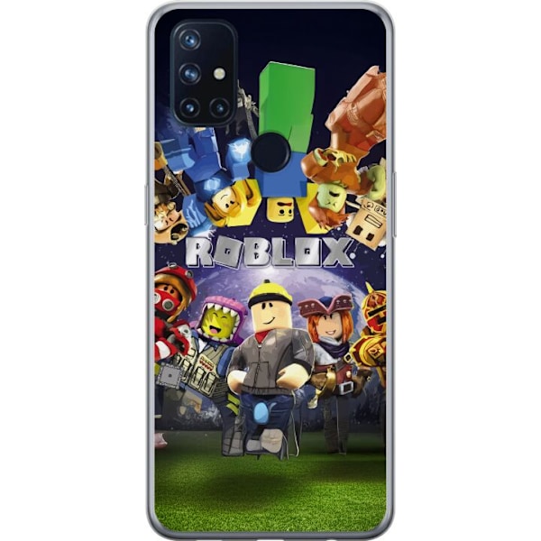 OnePlus Nord N10 5G Läpinäkyvä kuori Roblox Maailma - Pelaa