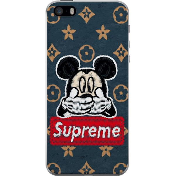 Apple iPhone 5s Läpinäkyvä kuori OOPS mickey