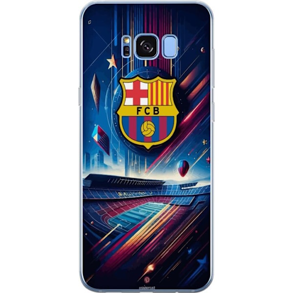 Samsung Galaxy S8 Gennemsigtig cover FC Barcelona